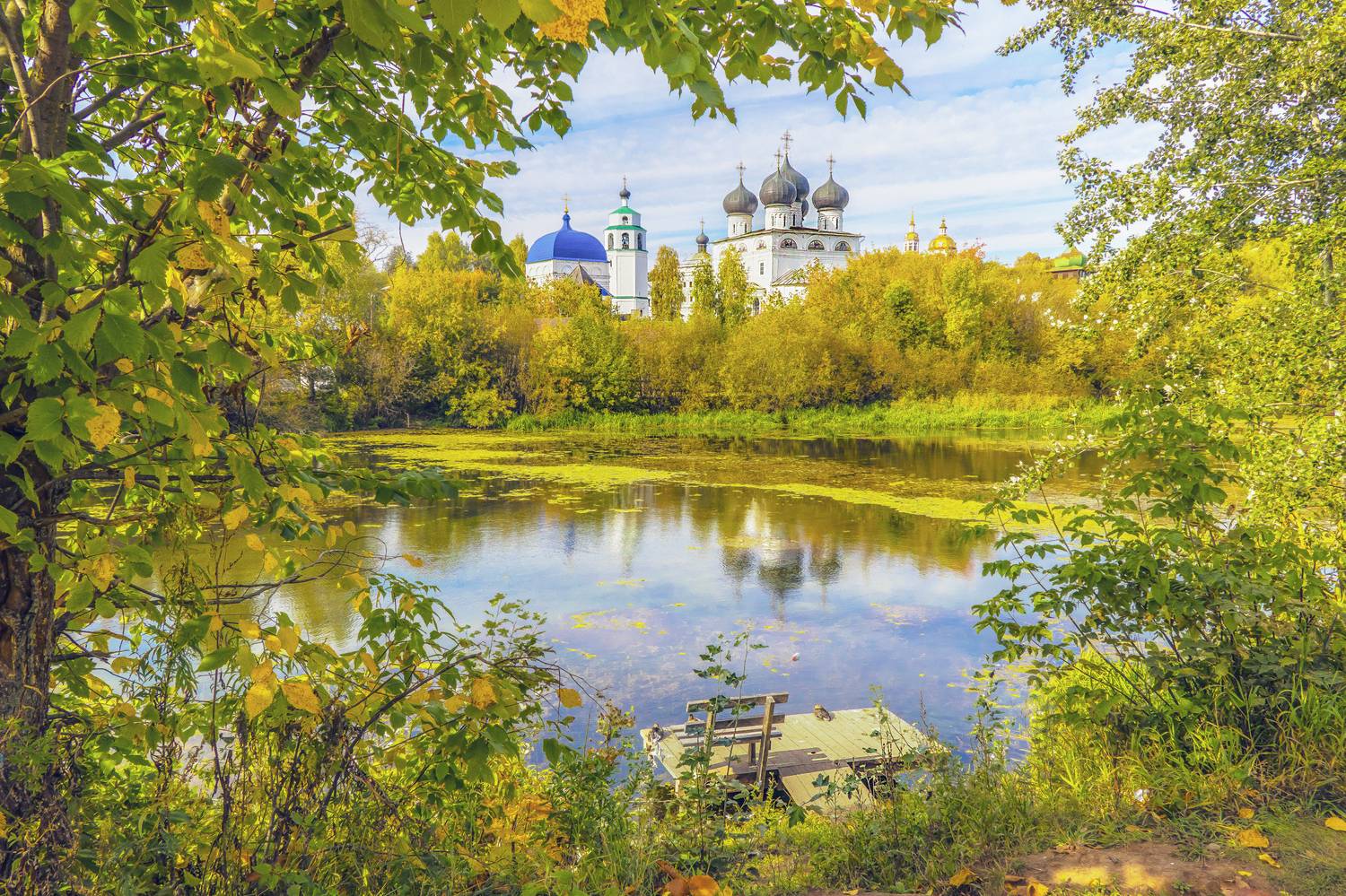 Киров, Ежовка, осень, монастырь, галина новинская