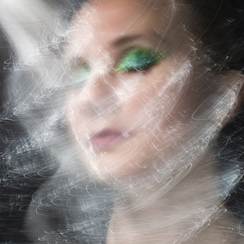 автопортрет, портрет, арт, абстракция Про игры света фото превью