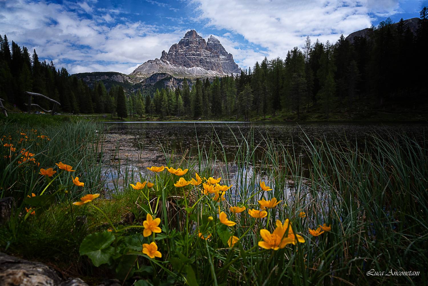 nature landscape lake auronzo di cadore italy dolomites, Anconetani Luca
