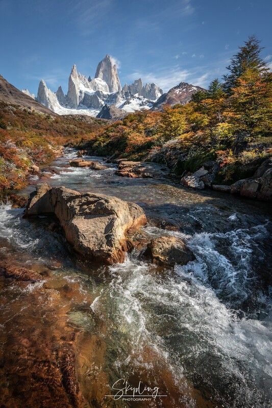 патагония, фицрой, осень Осенние краски Патагонии фото превью