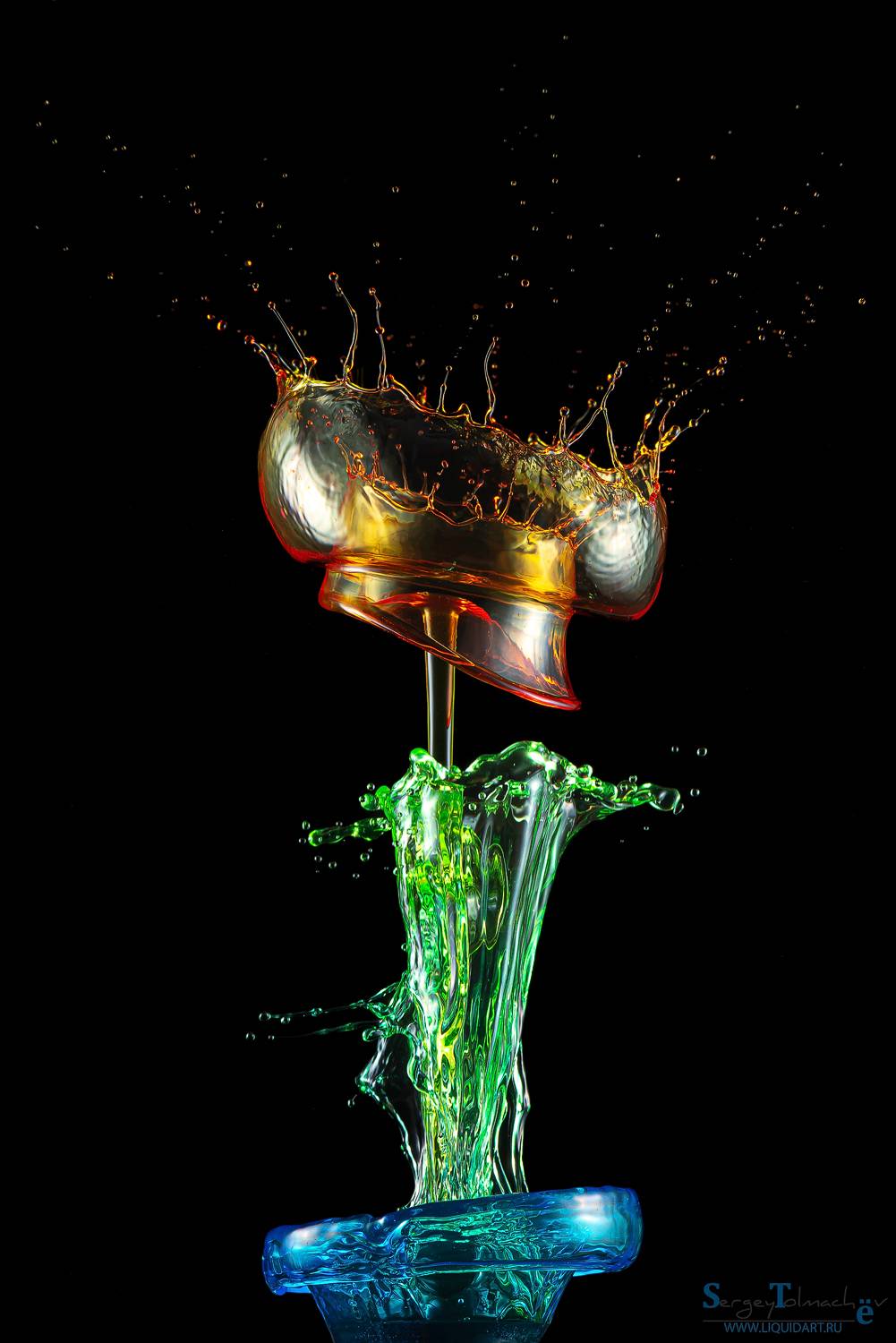 сергейтолмачев, вода, капли, скульптурыизводы, всплеск, уменянакухне, жидкоеискусство,, Сергей Толмачев