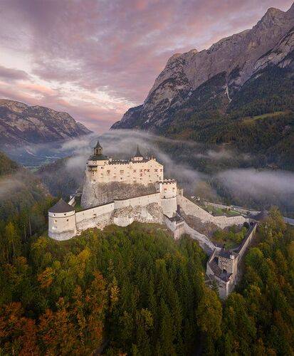 Austria. Hohenwerfen Castle