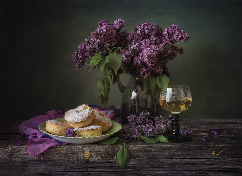 Пончики с сиренью фото превью