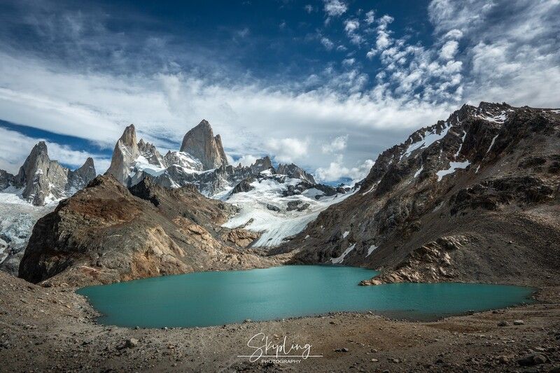 Озеро de los Tres у подножия Фицроя фото превью