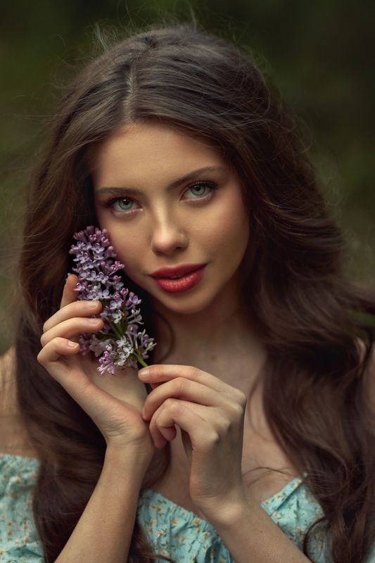 портрет, женский портрет модель, девушка Анастасия фото превью