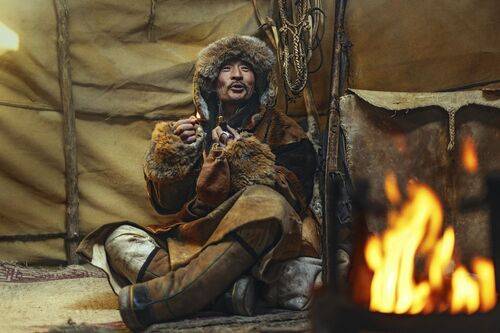 Mongolian nomadic winter festival