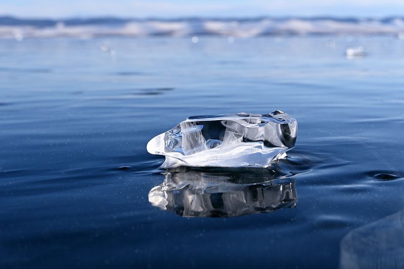 Лед и льдинки фото превью