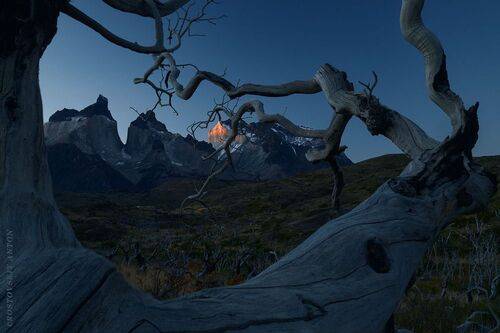 На закате | фототур в Патагонию