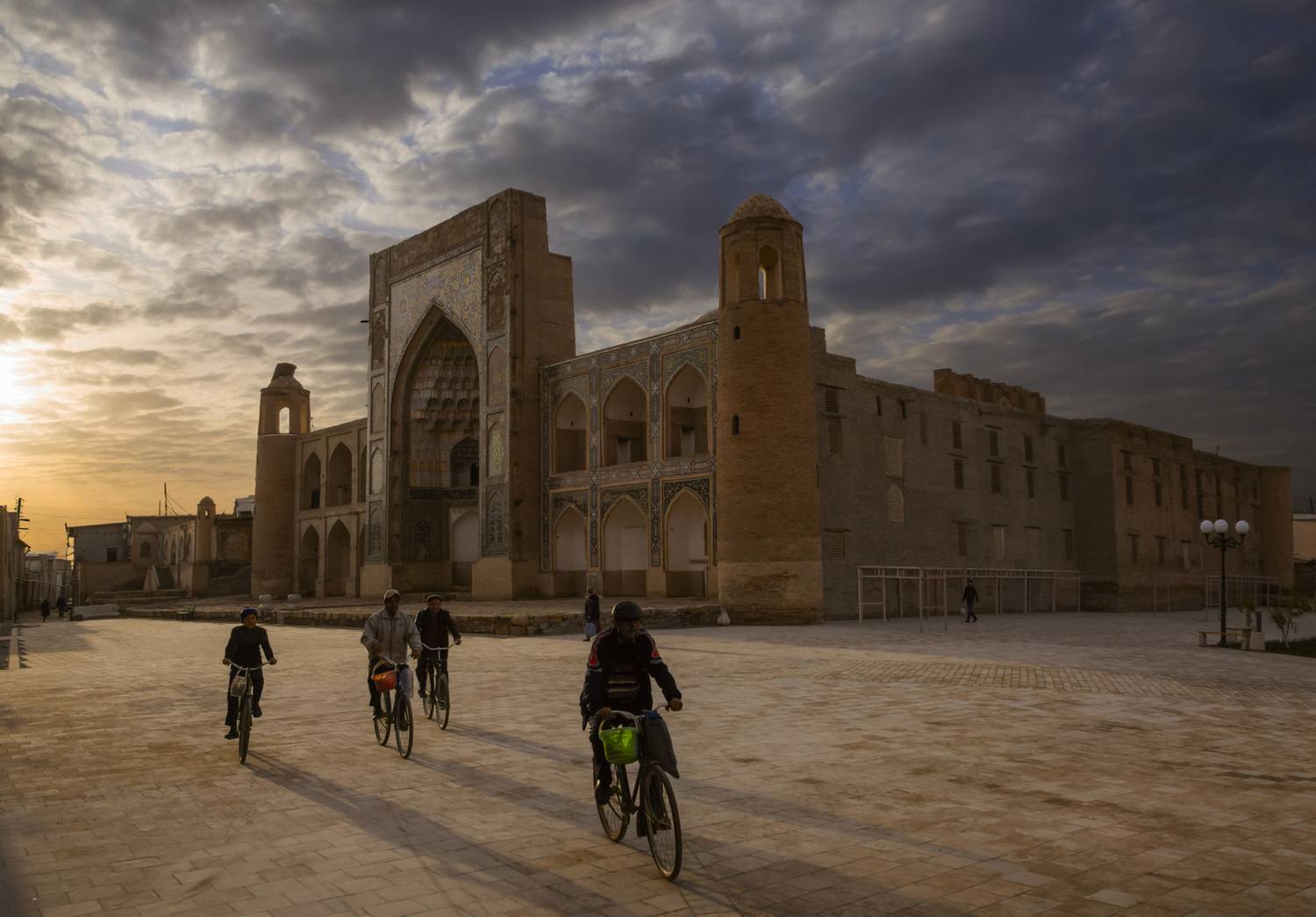 бухара город пейзаж утро, Мурзинов Виктор