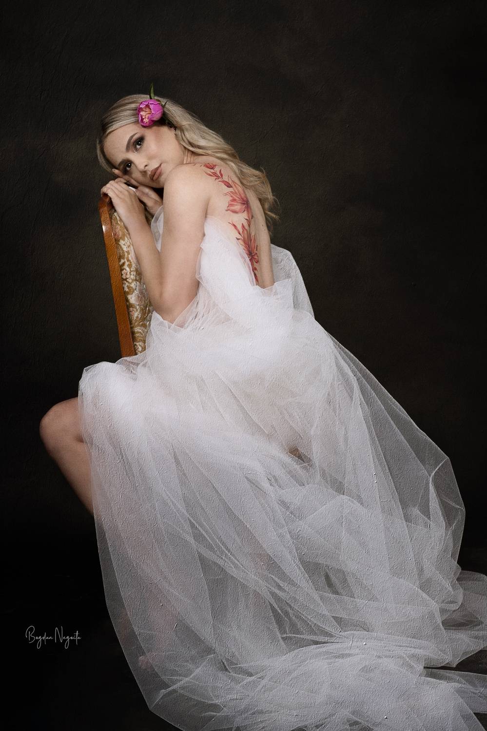 portrait, woman, studio, girl, beuty, model, Bogdan Negoita