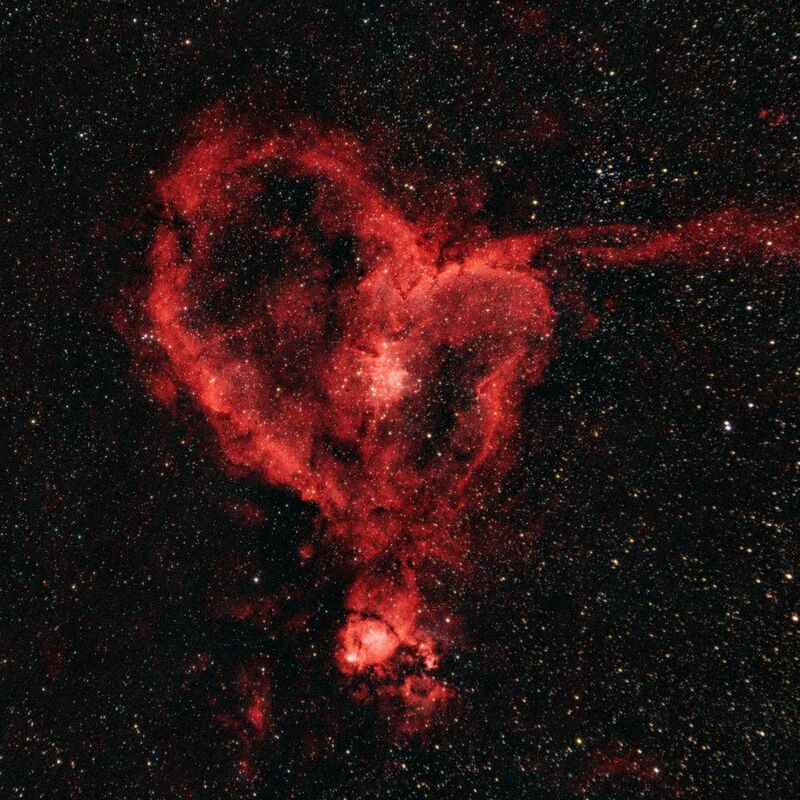 астрофото, глубокий космос Сердце космоса фото превью