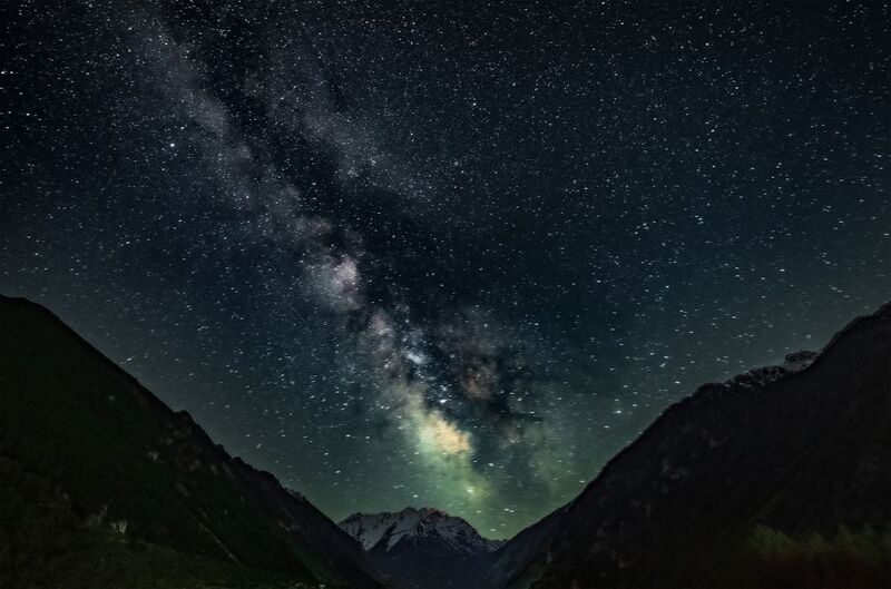 Млечный путь в ауле Хурзук фото превью