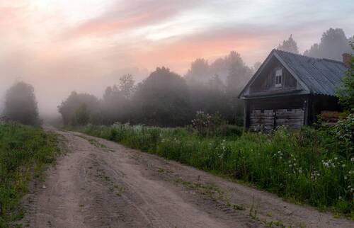 Утро в деревне