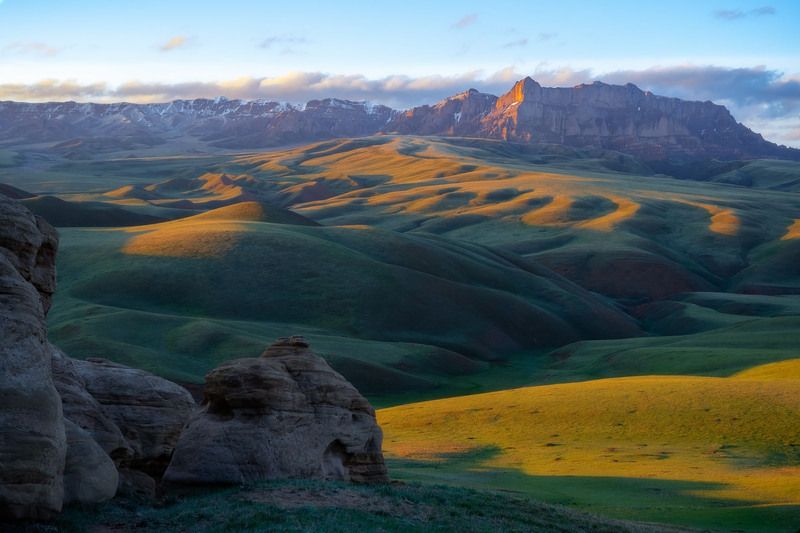 Киргизское холмогорье фото превью