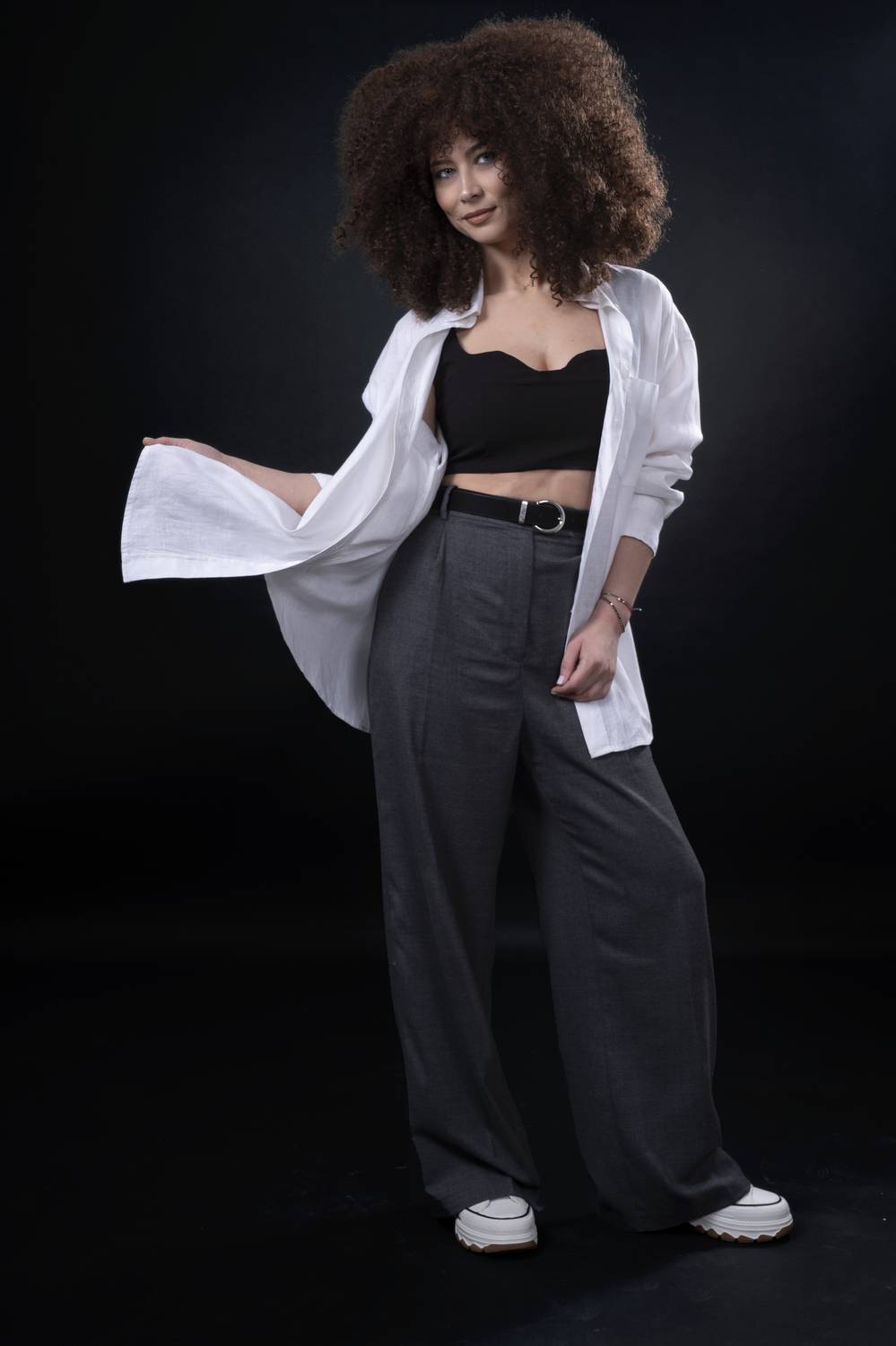 portrait, woman, studio, girl, beauty, model, cuban, Bogdan Negoita