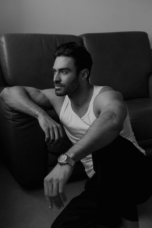 мужской портрет, мужчина, мужская съемка, мужской портрет, black and white, male, men, актер, модель  фото превью