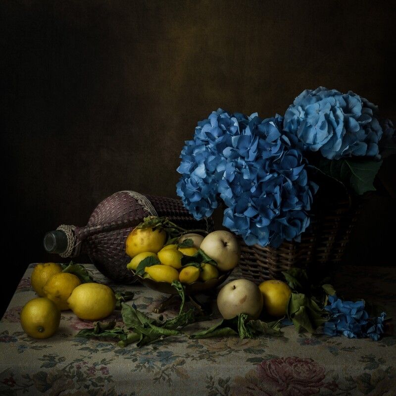 Фантазии на тему гортензий :) фото превью