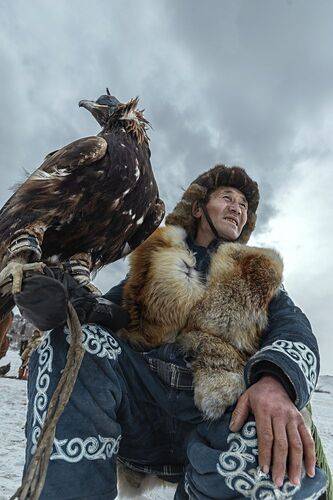 Mongolian eagle hunting festival