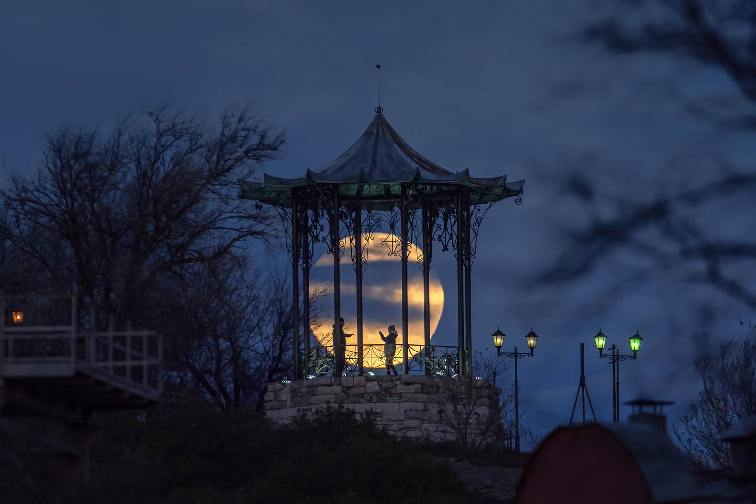 кавказ, кмв, кавказские минеральные воды, пятигорск, ночной город, синий час, архитектура, 600 мм, лунная ночь, полнолуние, луна, Zakharov Armen