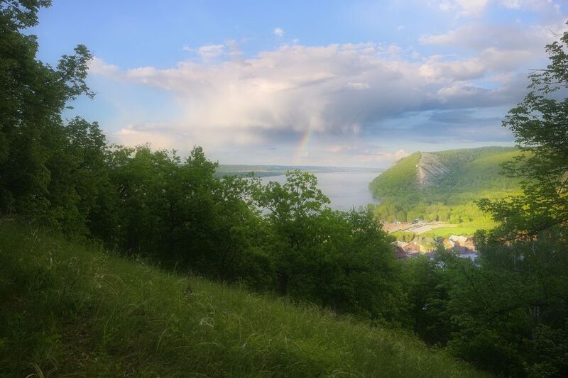 Пролился тёплый майский дождь. фото превью