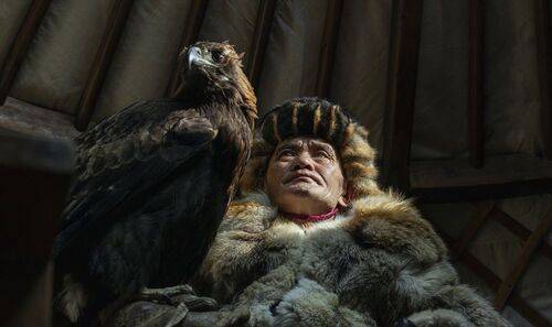 Mongolian eagle hunting festival