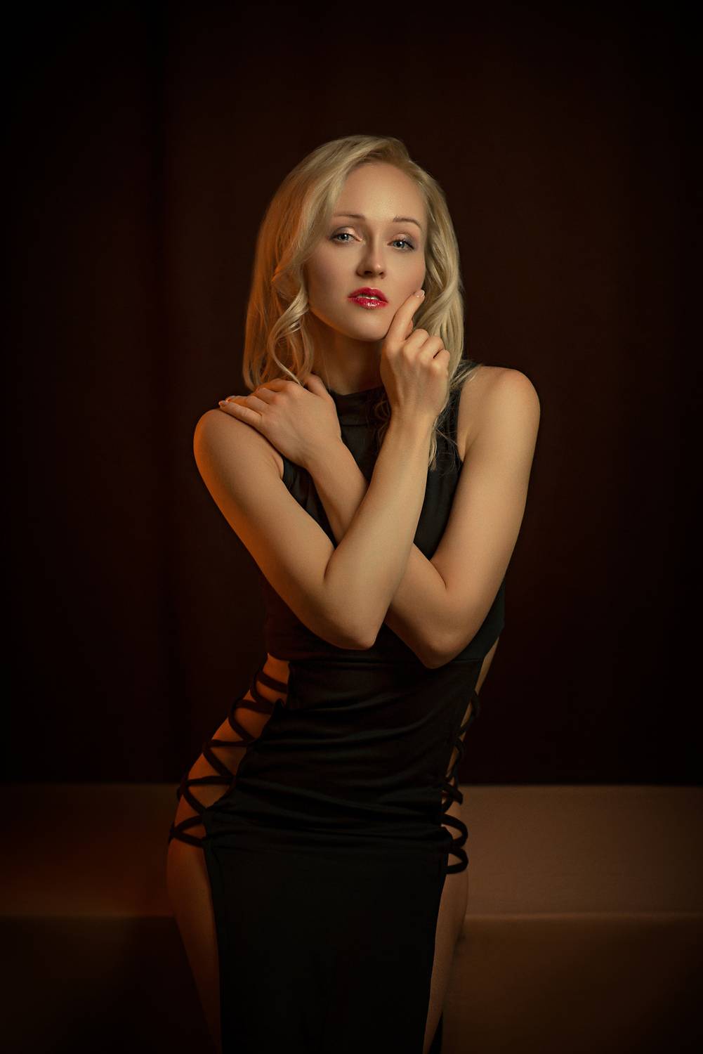 girl, model,hot, studio, portrait, black, light, young, summer, sexy, Максимов Станислав