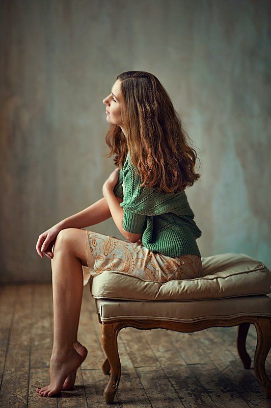 женский, портрет О Кате по-разному... фото превью