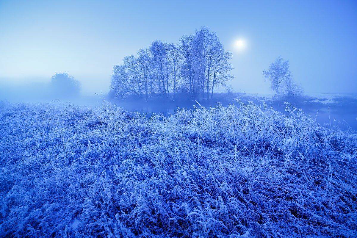 Беларусь, Зима, Минск и окрестности, Ночь, Февраль, Вейзе Максим
