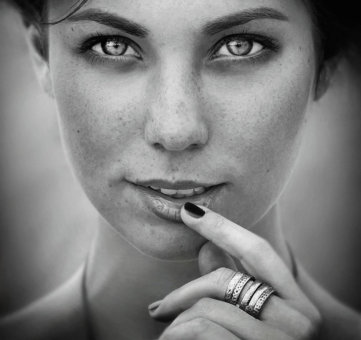 50mm, emotion, eyes, freckles, girl, lips, nikon d90, portrait, портрет девушки, Kerry Moore