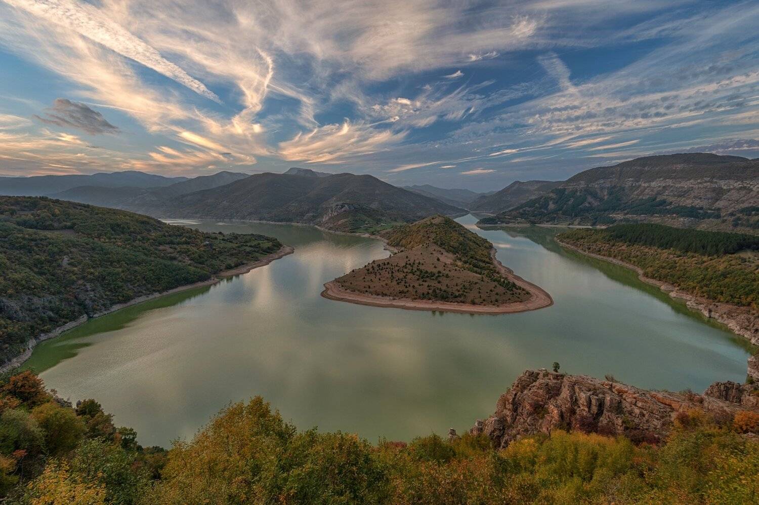 Landscape, Nature, River, Sky, Весела Маринова