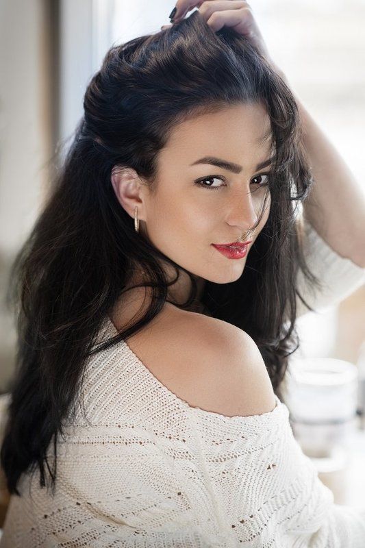 Portrait, Smile, Woman Smile фото превью