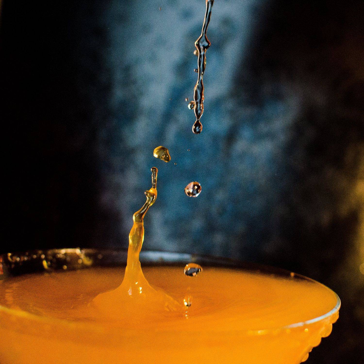 вода, капли, Юлия Булыня