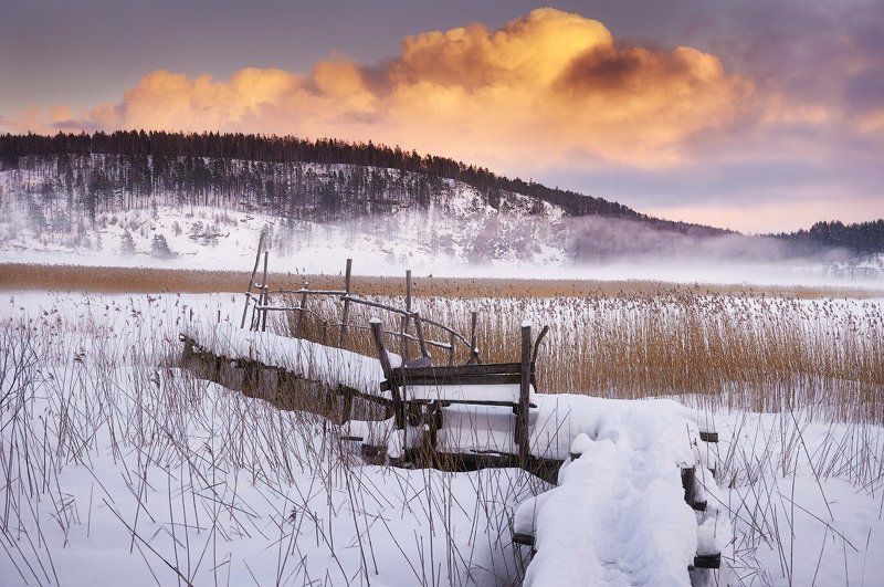 Ладожское озеро, Карелия, зима Ладожское озеро. фото превью