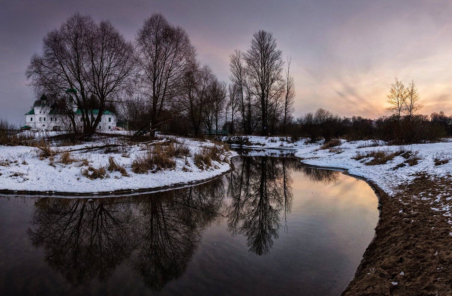 вечер, псков, отражение, мирожка, Майя Афзаал