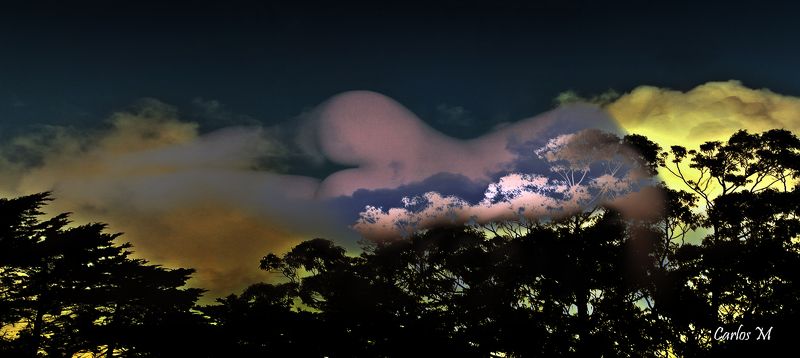 nude, naked, landscape, erotica, glamour, Sleeping in the clouds фото превью
