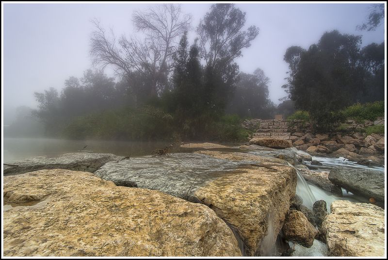 туман ручей Сорек Израиль  *** фото превью