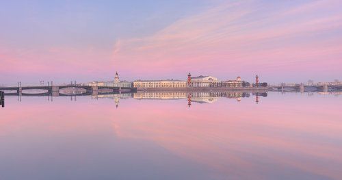 Весенний Петербург. На рассвете