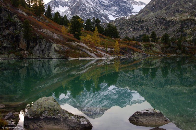 Алтай, Дарашколь, Озеро Вечернее зеркало фото превью