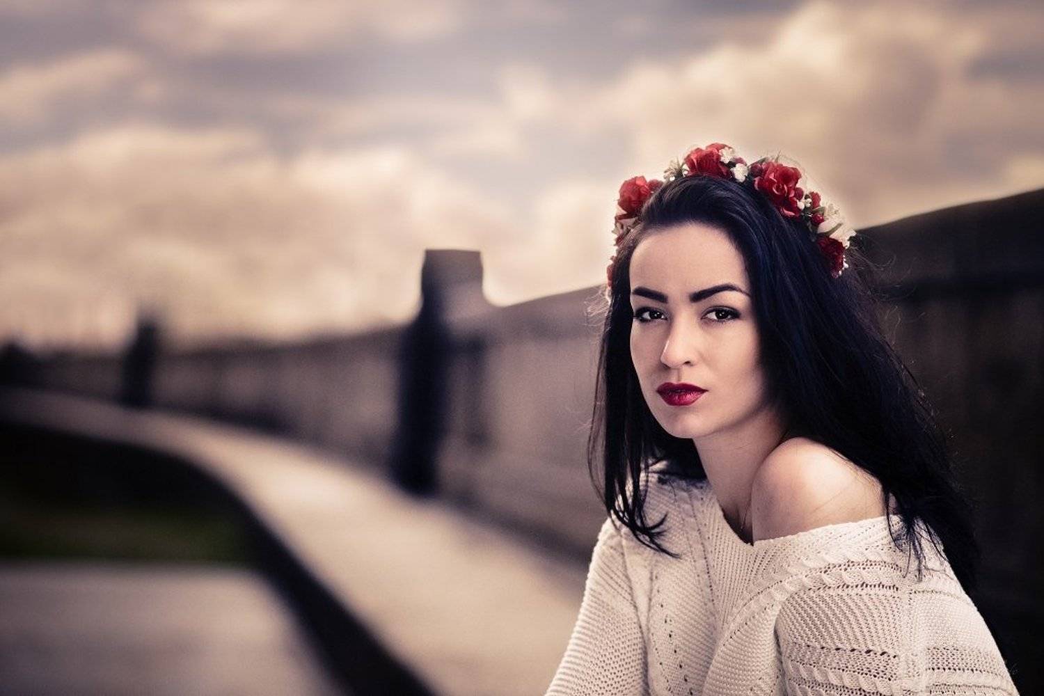 Portrait, Woman, Izabela Bilinska