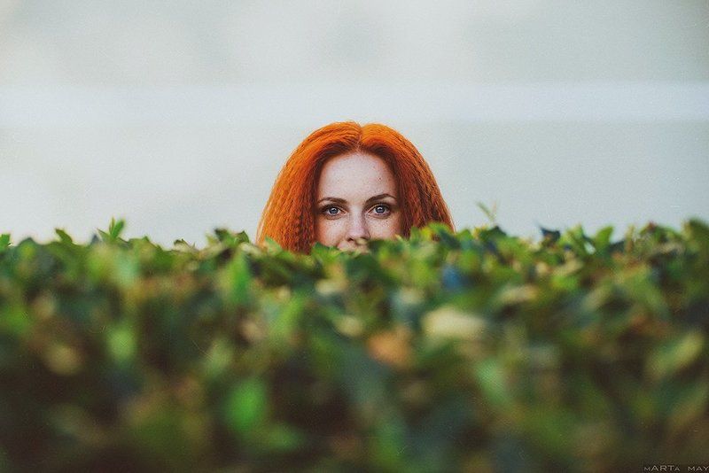 Портрет, Рыжая ***** фото превью