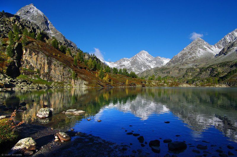 Алтай, Дарашколь, Озеро Дарашколь. Начало нового дня. фото превью