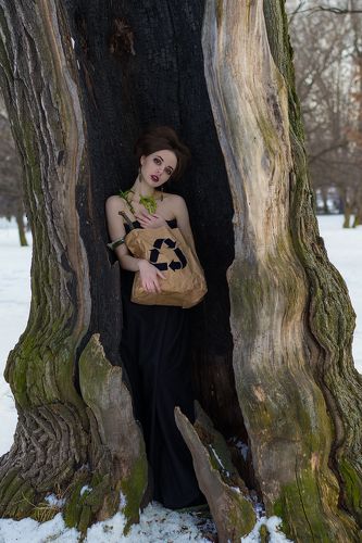 Girl in the tree