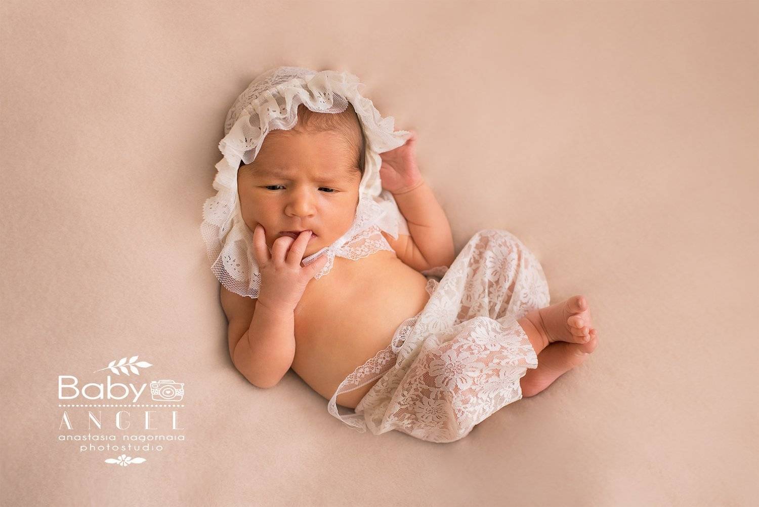 новорожденная, newborn, девочка, спит,штаники,шапочка, Анастасия Нагорная