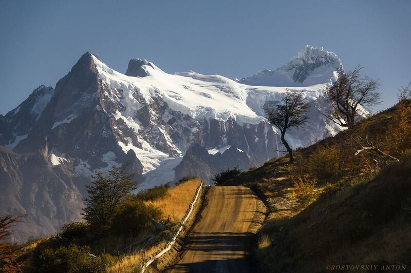 Патагония, горы, дорога, Чили, фототур Контрасты. | Осень в Патагонии | фототур фото превью