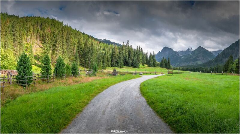 słowacja, góry, tatry, droga *** фото превью