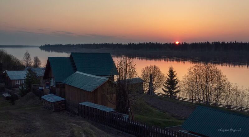 Утро на Печоре. фото превью