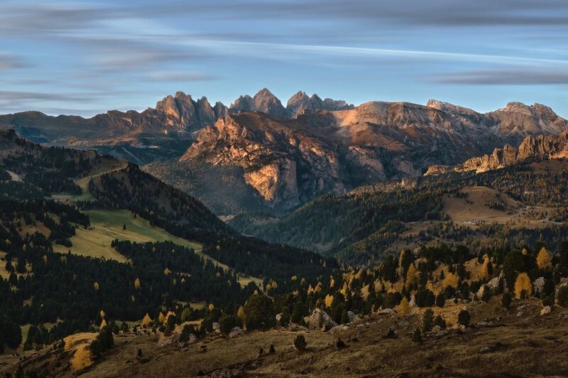 Вид на долину фото превью
