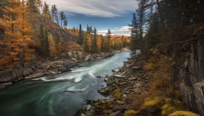 алтай, озеро, горы, лес, природа, закат, рассвет, красота, приключения, путешествие Стена Атлантов фото превью