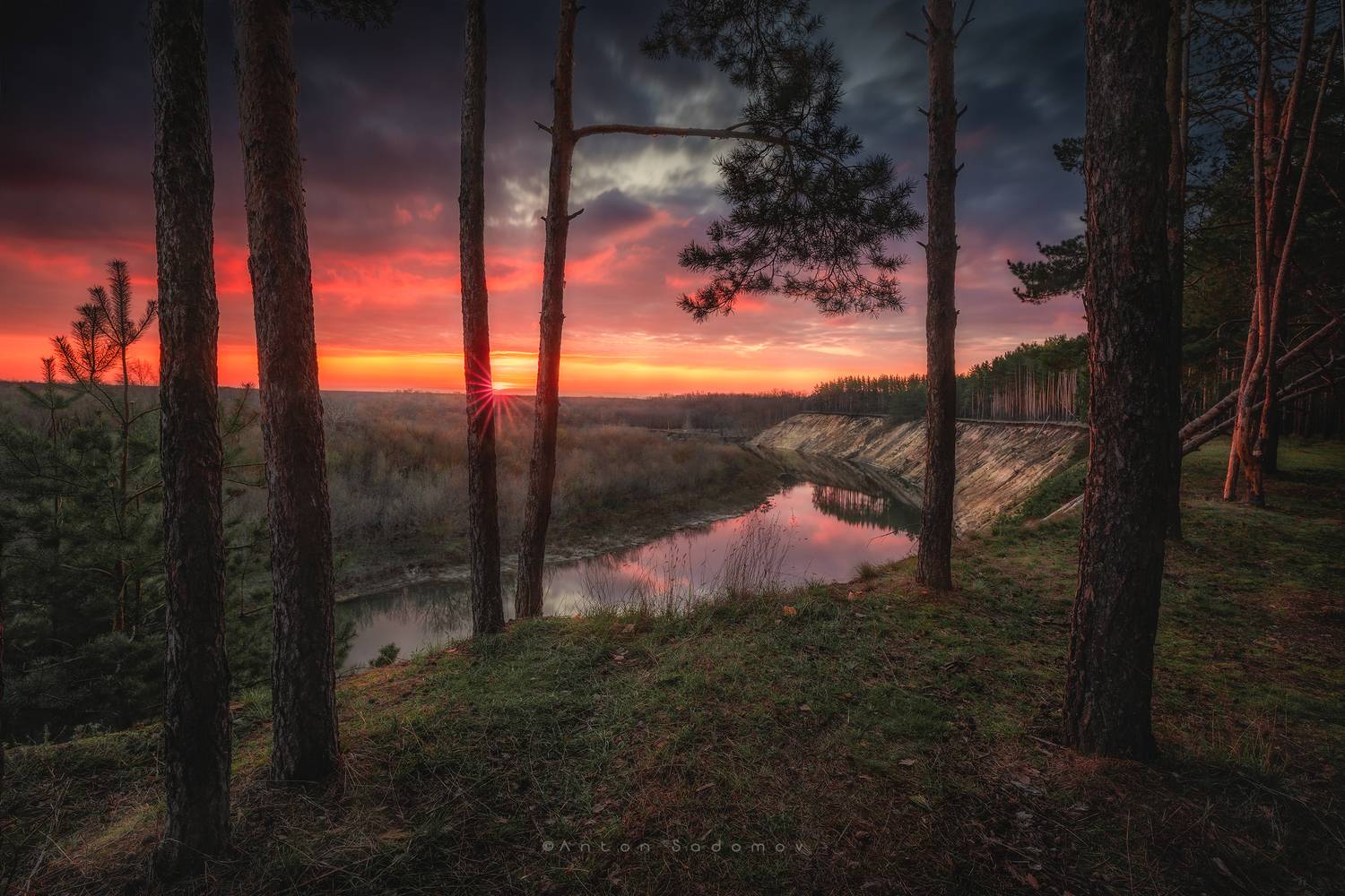 река, хопер, балашов, рассвет, Антон Садомов