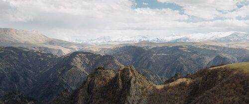 Пейзаж по дороге на Джилы-су